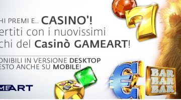 Betaland, arrivano nuove slot firmate GameArt