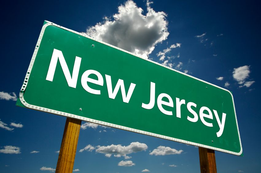 New Jersey Road Sign