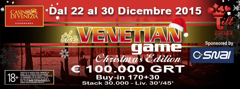 poker di natale venezia