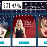 StarCasinò: Bonus settimana Live Casinò