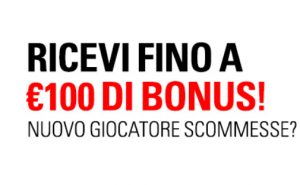 Nuovo Bonus benvenuto scommesse BetStars