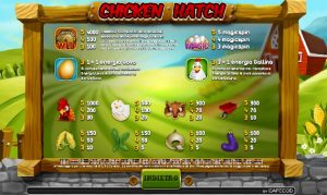 Chicken Hatch slot online BetNero: regole e simboli