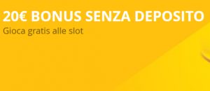 bonus senza deposito