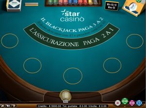 blackjack online starcasinò