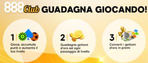 888Club Programma VIP: come funziona