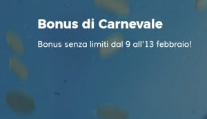 StarCasinò Bonus di Carnevale No Limits