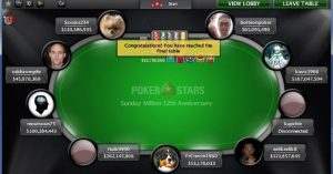 sunday million pokerstars